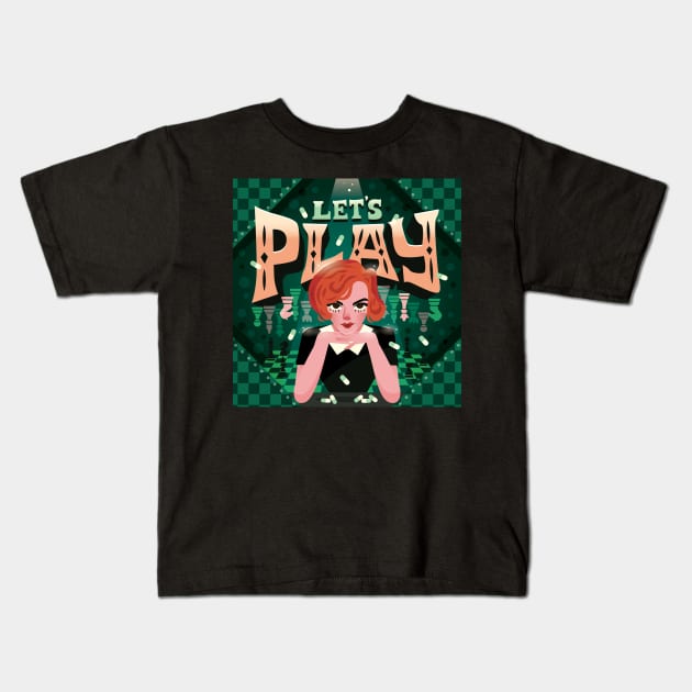 Let's Play Kids T-Shirt by risarodil